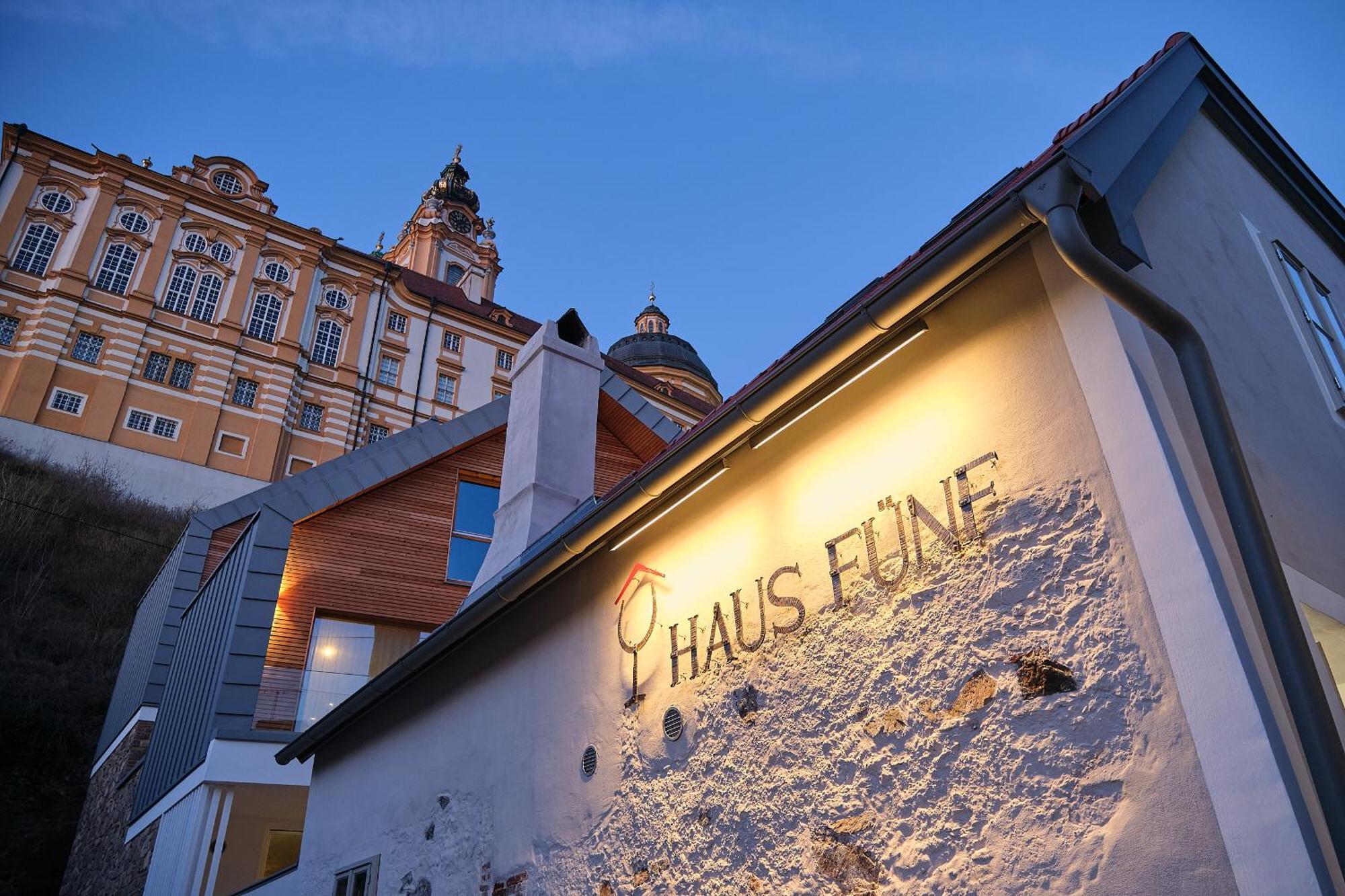 Haus Fuenf Mit 2 Apartments Und Studio-Loft Mit Terrasse Мелк Экстерьер фото